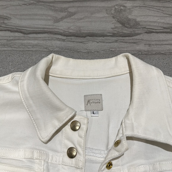 Guess by Marciano White Jean Jacket - Picture 3 of 5